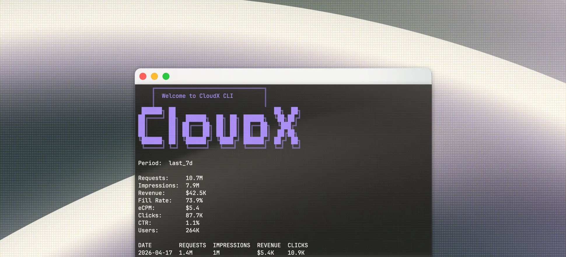 Automating Your Monetization Playbook with CloudX CLI